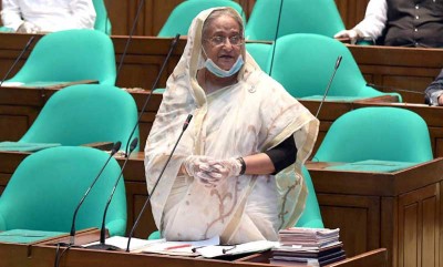 সংসদে প্রধানমন্ত্রীর প্রশ্ন: এটা তো দুর্নীতির জন্য হয়নি, এটা কারা করল?